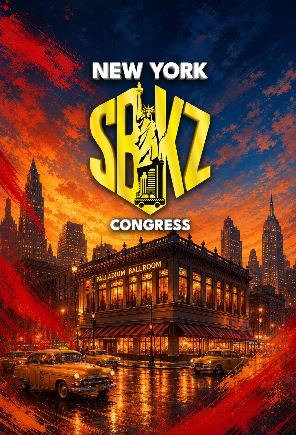 New York SBK Congress event artwork